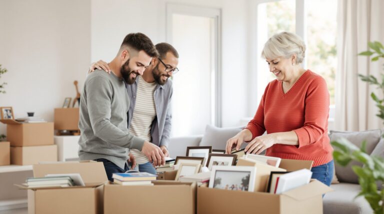 vider une maison après un décès